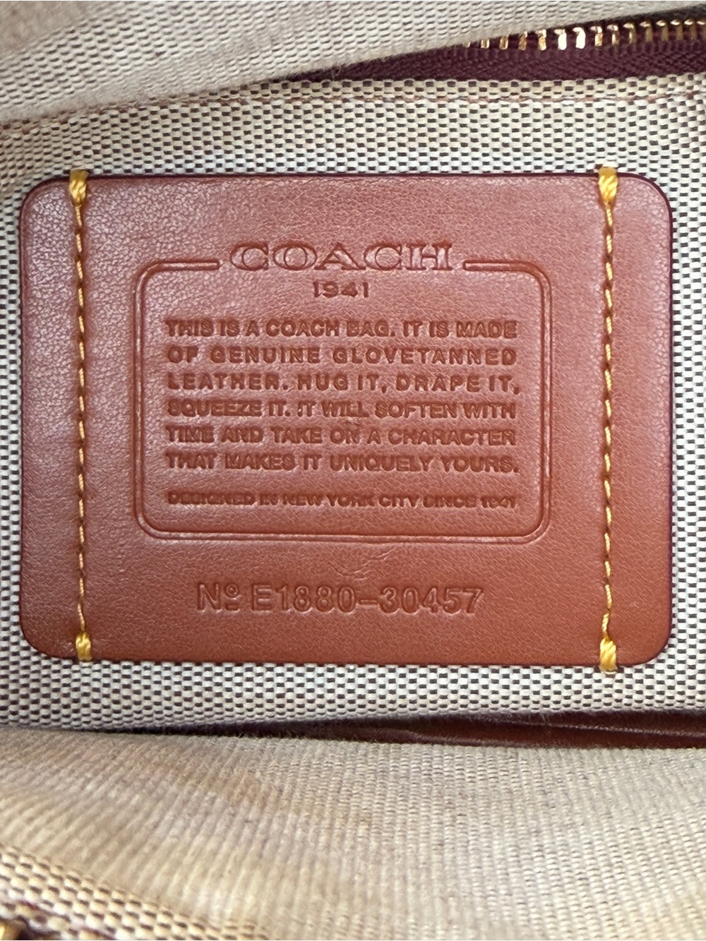 Coach 1941 Rogue with Tea Rose Rivets Oxblood Leather - Style #30456 - Picture 14 of 15